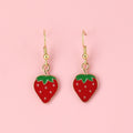 Berry Sweet Strawberry Earrings