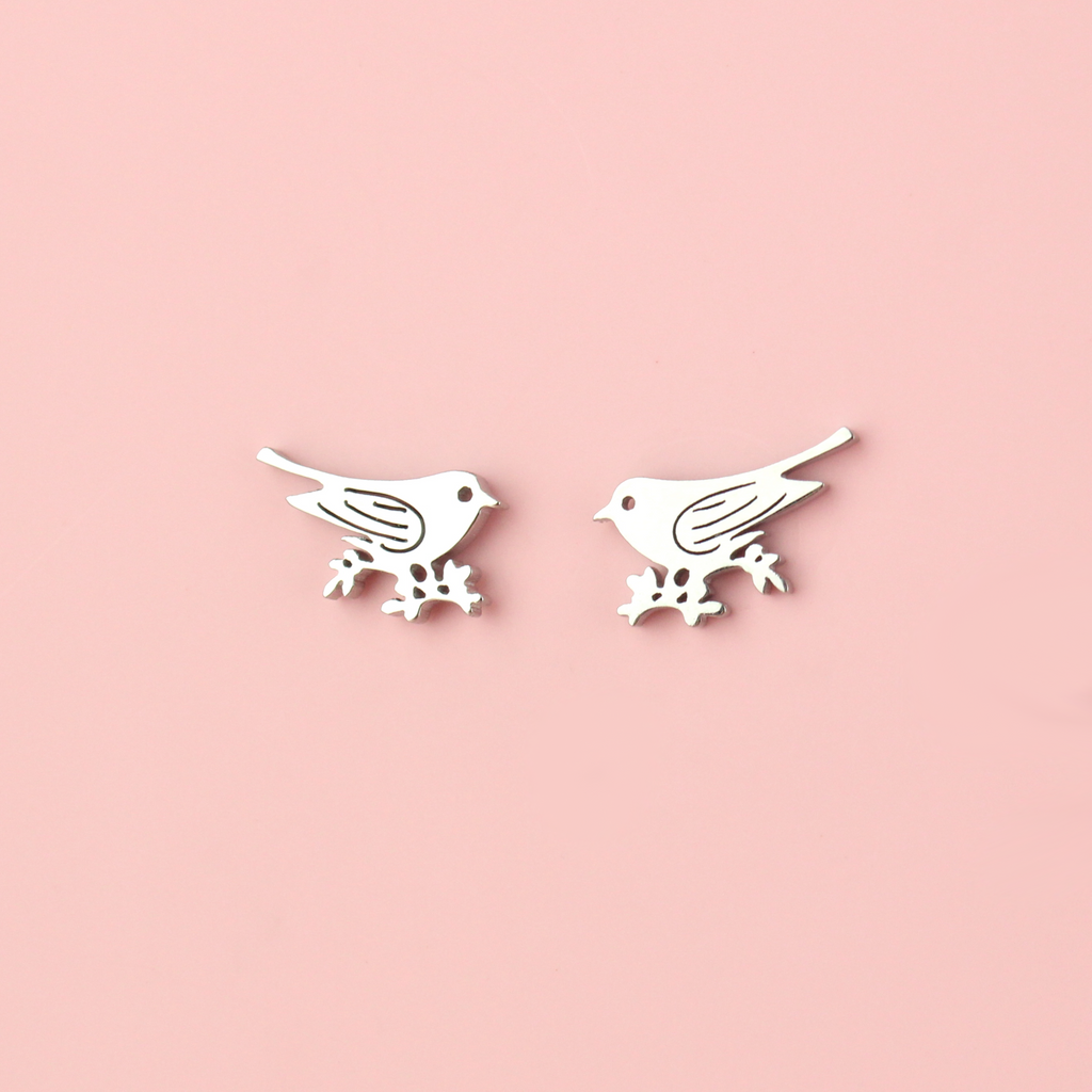 Birds of a Feather Stud Earrings