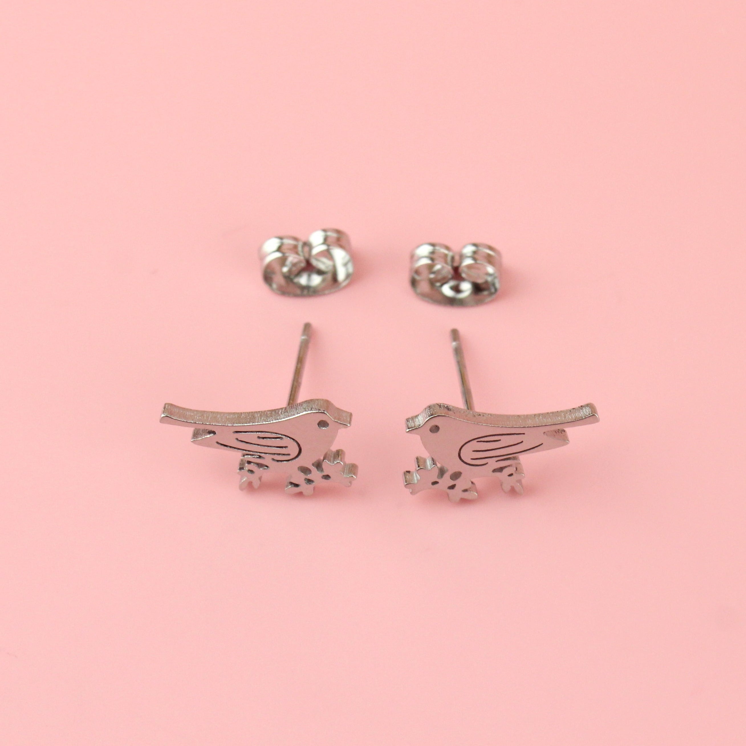 Birds of a Feather Stud Earrings