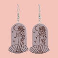 Birth of Venus Arch Earrings - Lavender