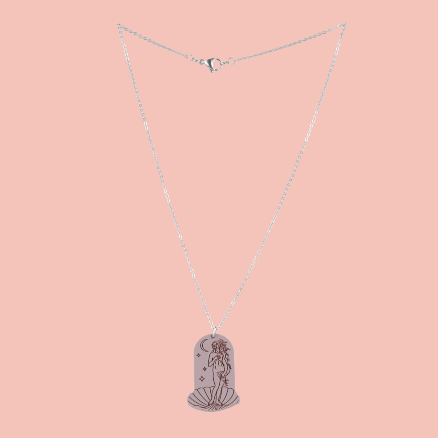 Birth of Venus Arch Necklace - Lavender