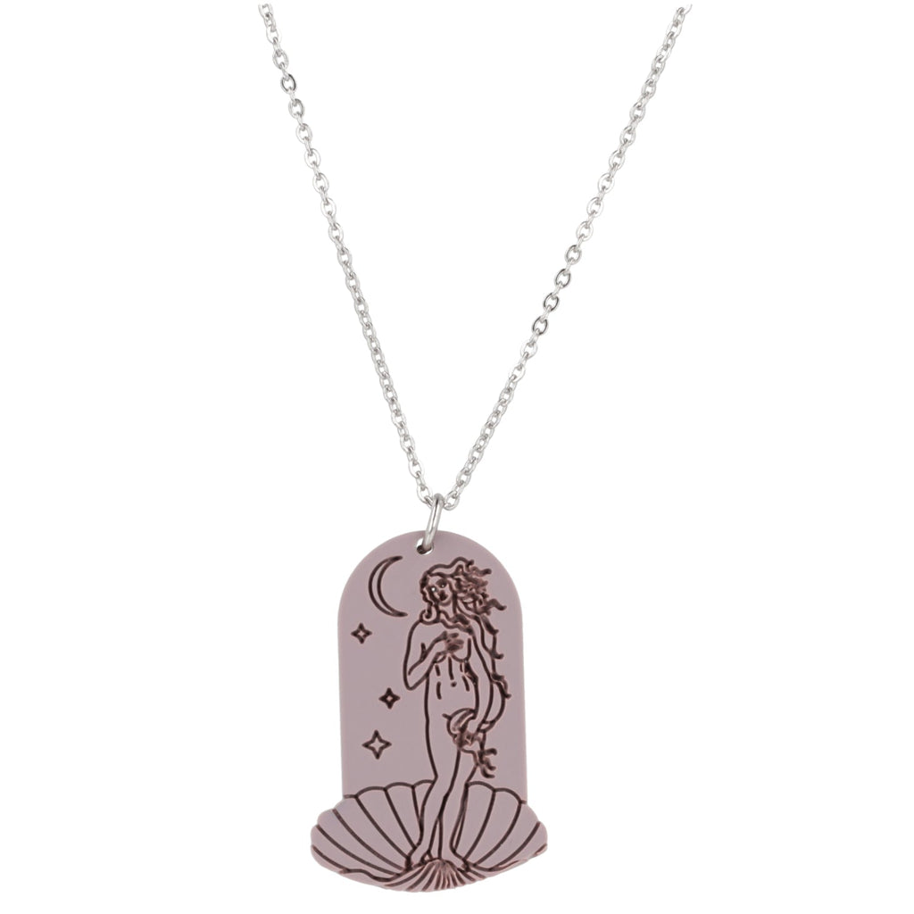 Birth of Venus Arch Necklace - Lavender