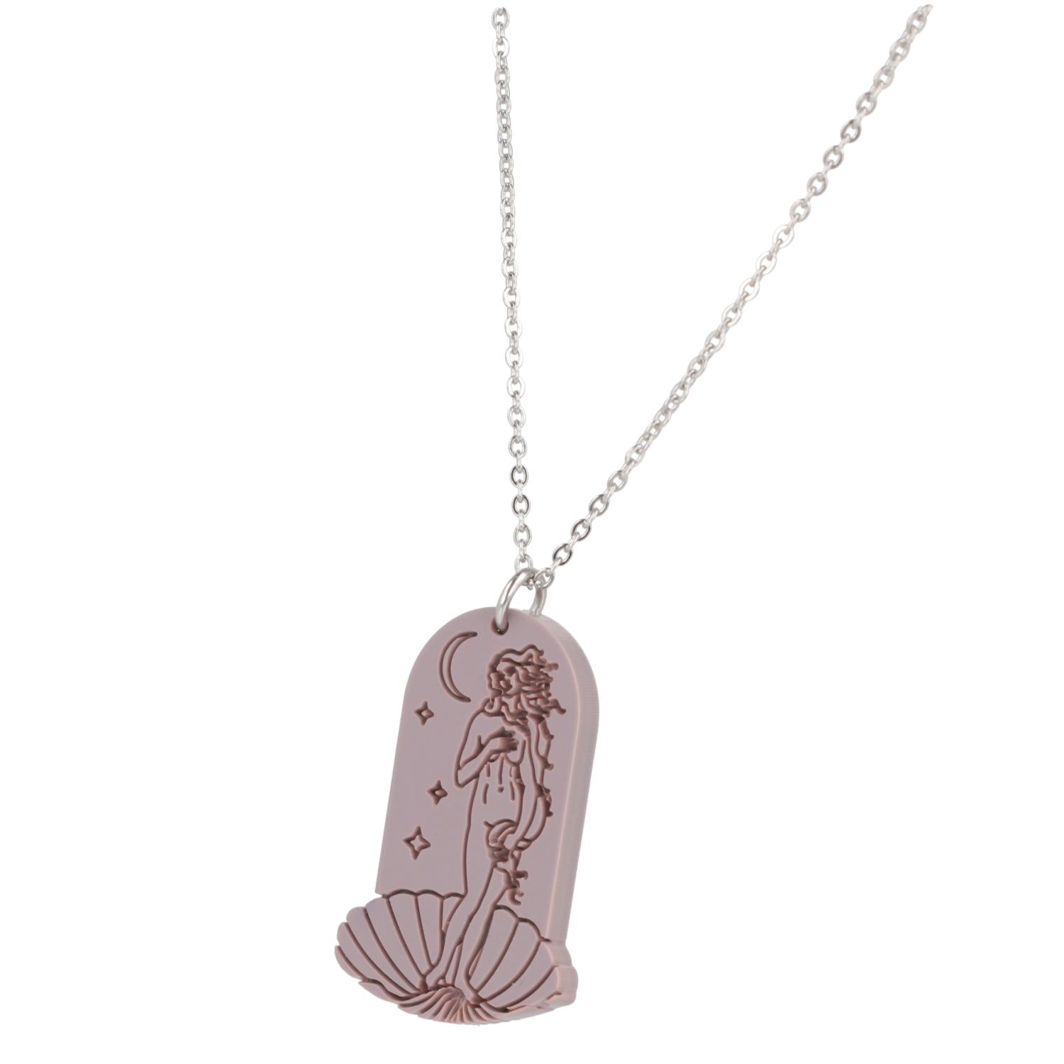 Birth of Venus Arch Necklace - Lavender