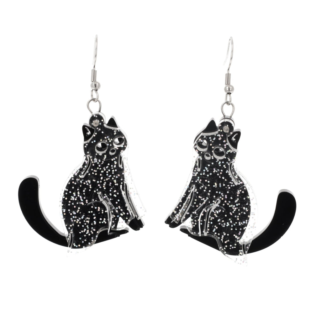 Black Purranormal Cativity Earrings