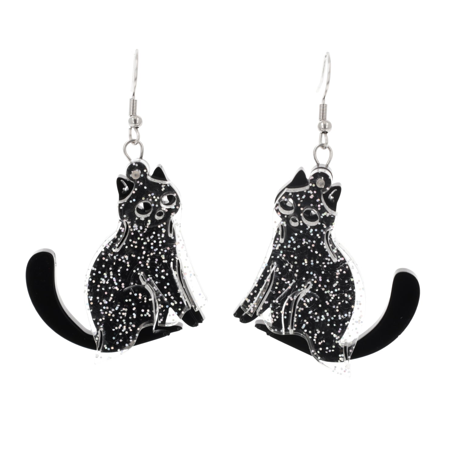 Black Purranormal Cativity Earrings