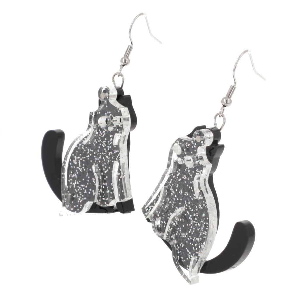 Black Purranormal Cativity Earrings