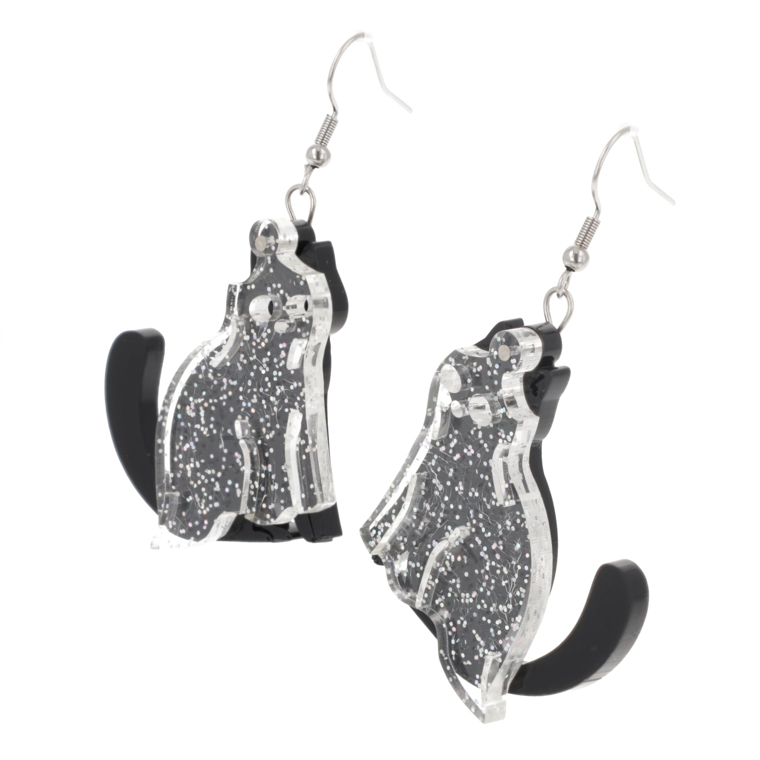 Black Purranormal Cativity Earrings
