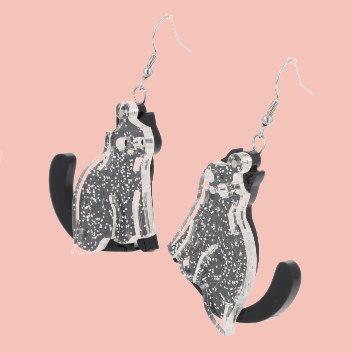Black Purranormal Cativity Earrings