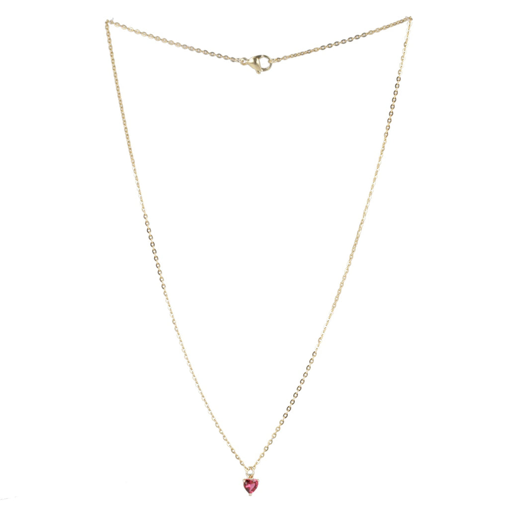 Bejewelled Heart Necklace