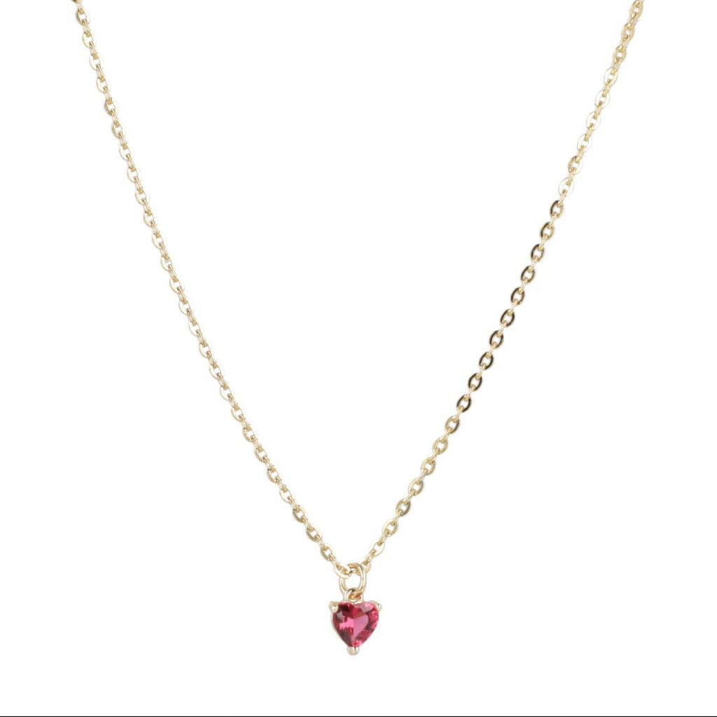 Bejewelled Heart Necklace
