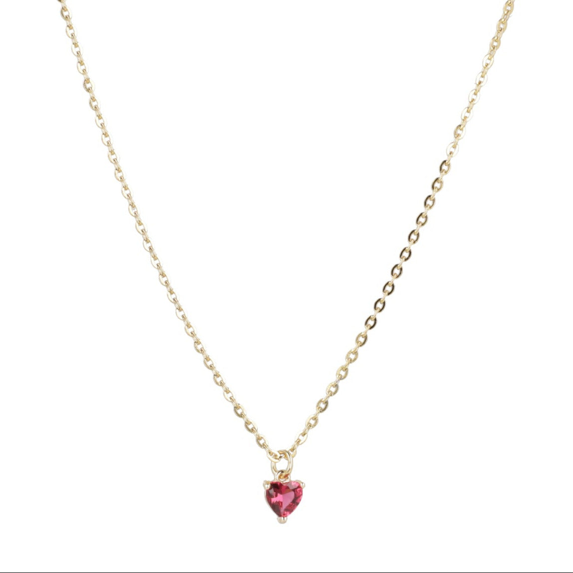 Bejewelled Heart Necklace