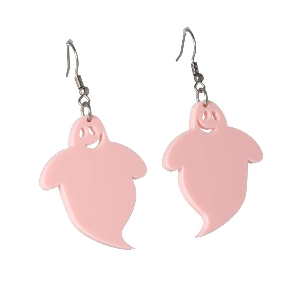 Bibbity Bobbity Boo Pink Ghost Earrings