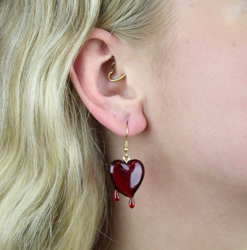 Bleeding Love Earrings