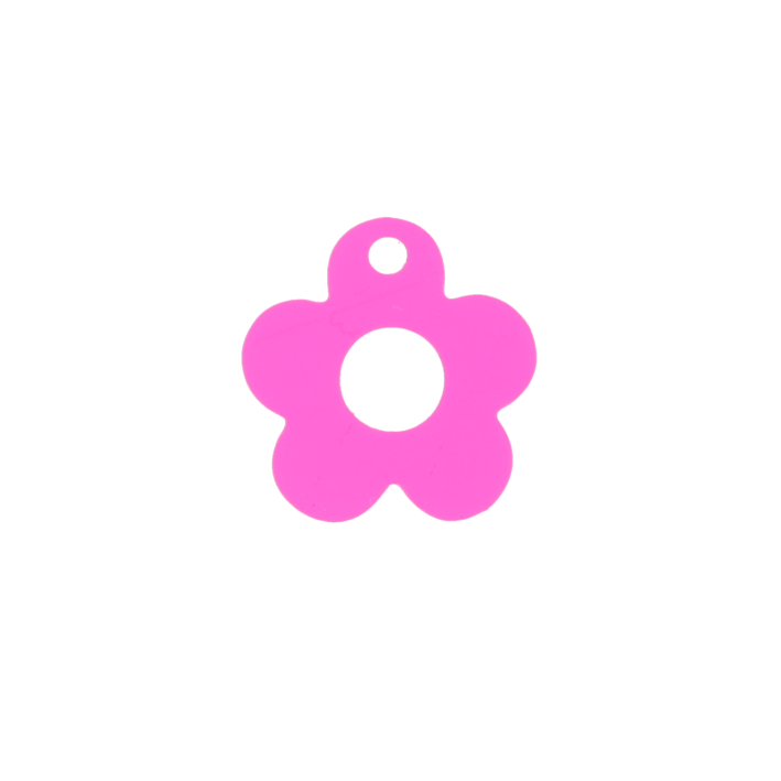 Blooming Botanicals Flower Charm (Hot Pink)